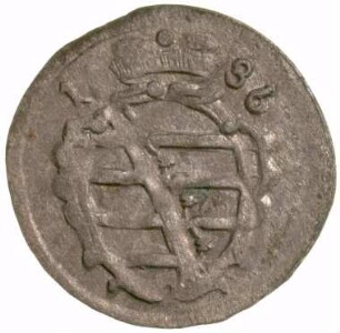 Münze, Dreier (NZ), 1686