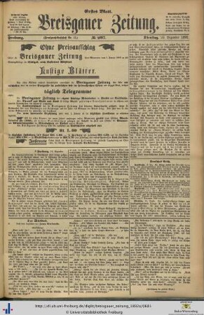 20.12.1892 (Erstes Blatt)