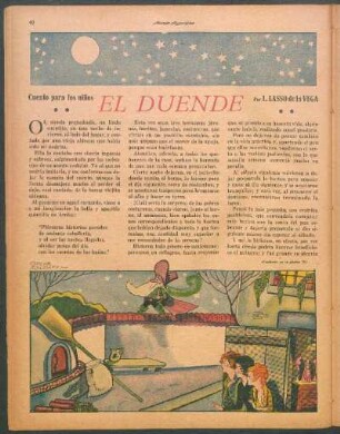 El duende : Cuento para los niños