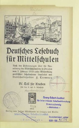 Teil 4 für Knaben: (Für das 8. und 9. Schuljahr)