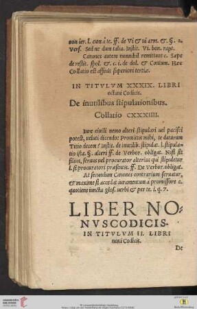 Liber nonus codicis