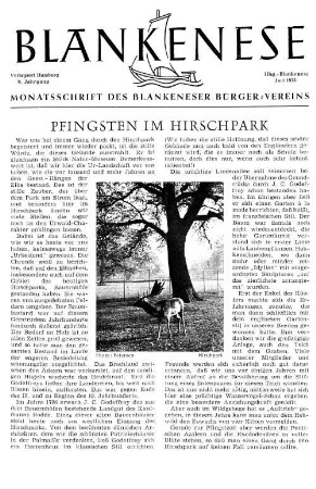 Pfingsten im Hirschpark