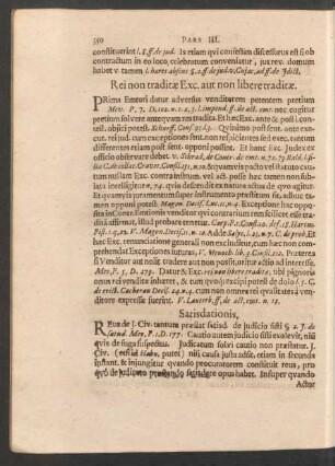 Satisdationis. - Subiectionis