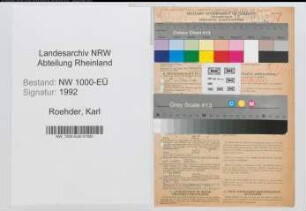 Entnazifizierung Karl Roehder, geb. 01.06.1912 (Techniker)