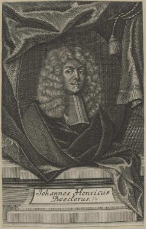 Bildnis des Johannes Henricus Boeclerus