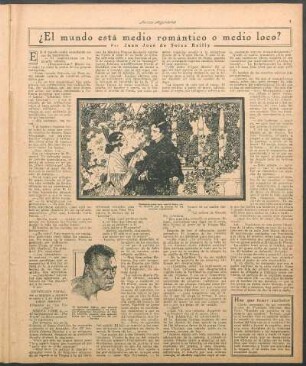 ¿El mundo está medio romántico o medio loco?