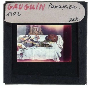 Gauguin, Stilleben mit Papageien