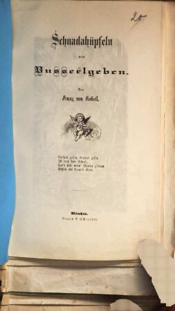 Schnaderhüpfeln zum Busserlgeben