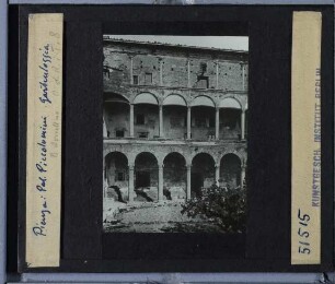 Pienza, Palazzo Piccolomini : Gartenloggia