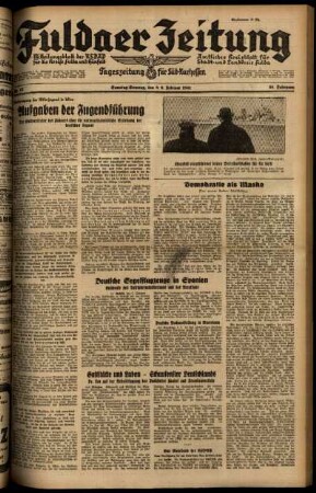 Ausgabe vom Samstag, den 08. Februar 1941.