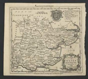 An Accurate Map of Essex : Drawn from late Surveys with Improvements