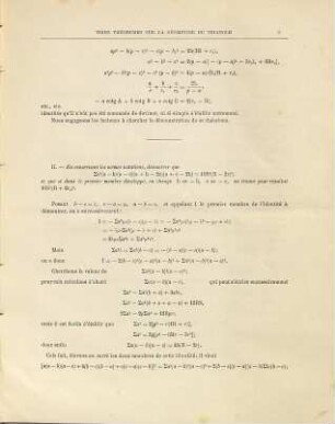 (Opuscules géométriques), [31]. Trois théorèmes sur la géométrie du triangle
