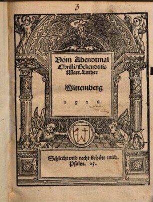 Vom Abendtmal Christi : Bekendtnis