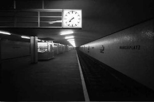 Berlin: Interbau; U-Bahnhof Hansaplatz; Bahnsteig