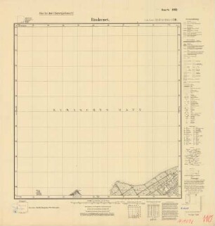 1092 Rinderort (4-cm-Karte) Meßtischblatt [alte Nr. 110]