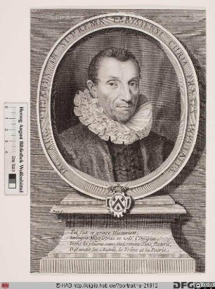 Bildnis Jacques-Auguste de Thou (lat. Thuanus)