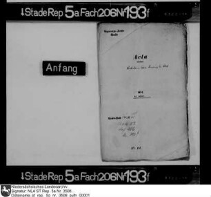 Artilleriekassen-Rechnung von 1684