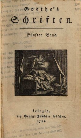 Goethe's Schriften, 5