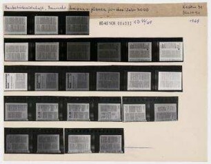 Repros aus Architektur-Zeitschriften zum Thema "Baubetriebswirtschaft, Baurecht, bauen und planen für das Jahr 2000". unbekannt
