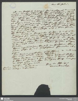 Ein Brief von Karl Cäsar von Leonhard an den Geologen Bernhard von Cotta in Freiberg - XVII 691 4. : vom 12. 6. 1855
