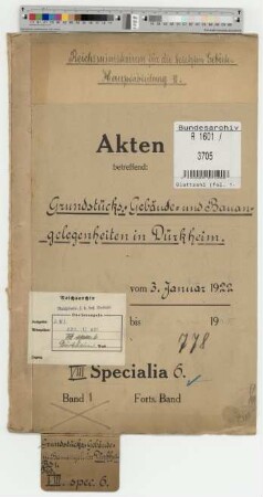 Grundstücks-, Gebäude- und Bauangelegenheiten in Dürkheim