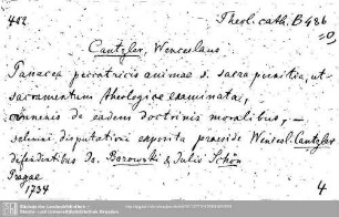 Theologia catholica B 0486
