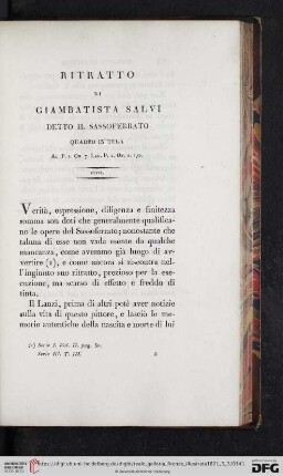 Ritratto Di Giambtista Salvi detto il Sassoferrato