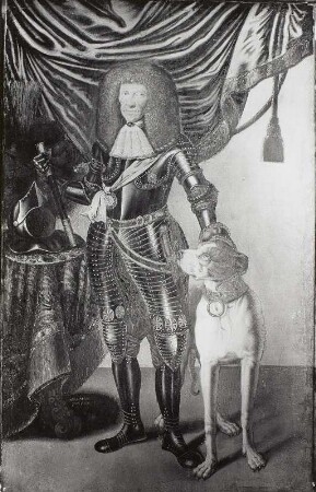 Johann Georg II. im Harnisch von Christian Müller