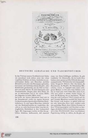 44: Deutsche Almanache und Taschenbücher