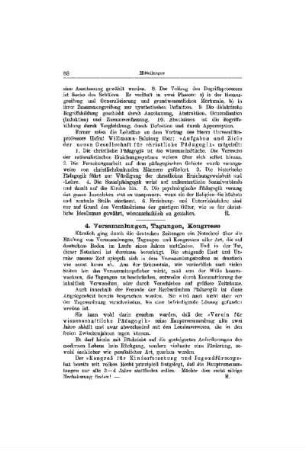 Versammlungen, Tagungen, Kongresse