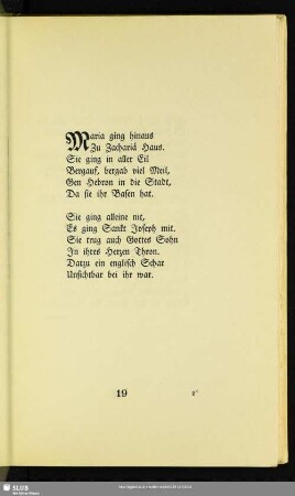 [Maria ging hinaus]