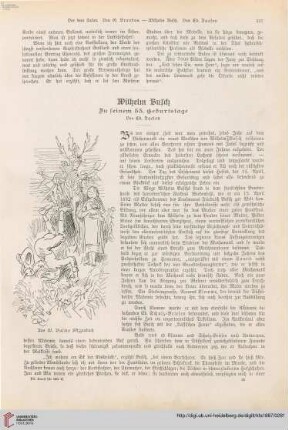 Wilhelm Busch: zu seinem 55. Geburtstage