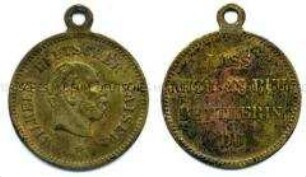 Bettelmedaille, tragbar