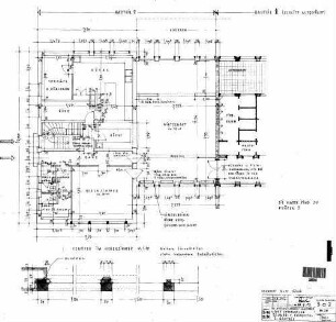 Bad Friedrichshall-Jagstfeld: Empfangsgebäude Bauteil 2 Erdgeschoss
