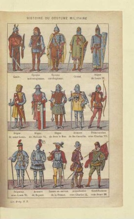 Histoire du costume militaire