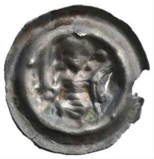 Fundmünze, Brakteat, 1244 - 1300