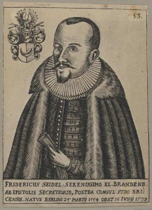 Bildnis des Fridericus Seidel