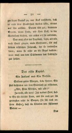 Das eilfte Kapitel. - Das zwanzigste Kapitel.