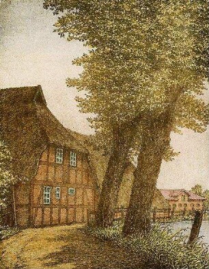 "Wassermühle in Heikendorf."