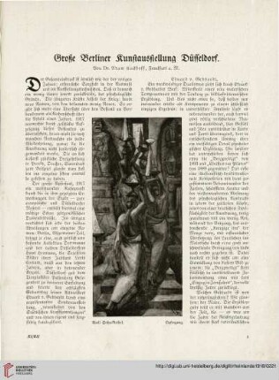 28: Große Berliner Kunstausstellung Düsseldorf