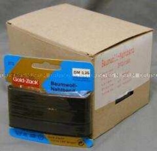 Nahtband "Gold-Zack" - originalverpackt