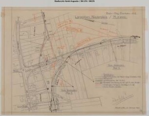 Niederpleis, Bahnhof: Drei Vorschläge zur Veränderung der Gleislage der Bahnhofseinfahrt Niederpleis aus Richtung Oberpleis im Zuge des Ausbaus der Landstraße 143, L.I.O. 143.