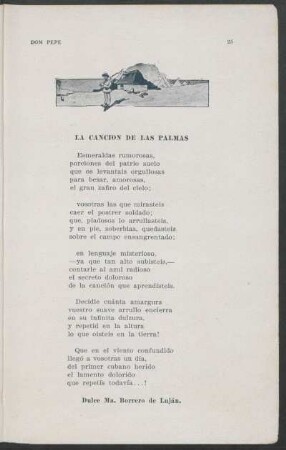 La canción de las palmas