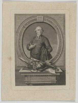 Bildnis des Jacques François Dicquemare