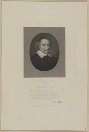 Bildnis des Joost van den Vondel