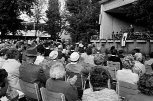 Sonderkonzert des Bundes der Berliner im Stadtgarten.