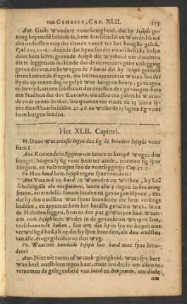 Het XLII. Capittel