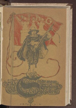 Lieder zum fünfundsiebzigjährigen Stiftungs-Fest des Vereins für Hamburgische Geschichte : 1839 - 1914