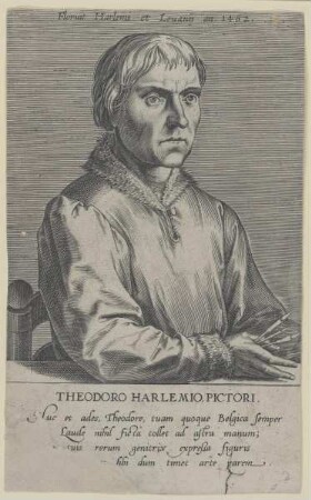 Bildnis des Theodorus Harlemius