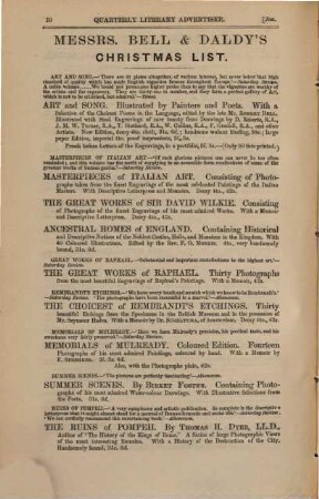 Quarterly literary advertiser. 1868